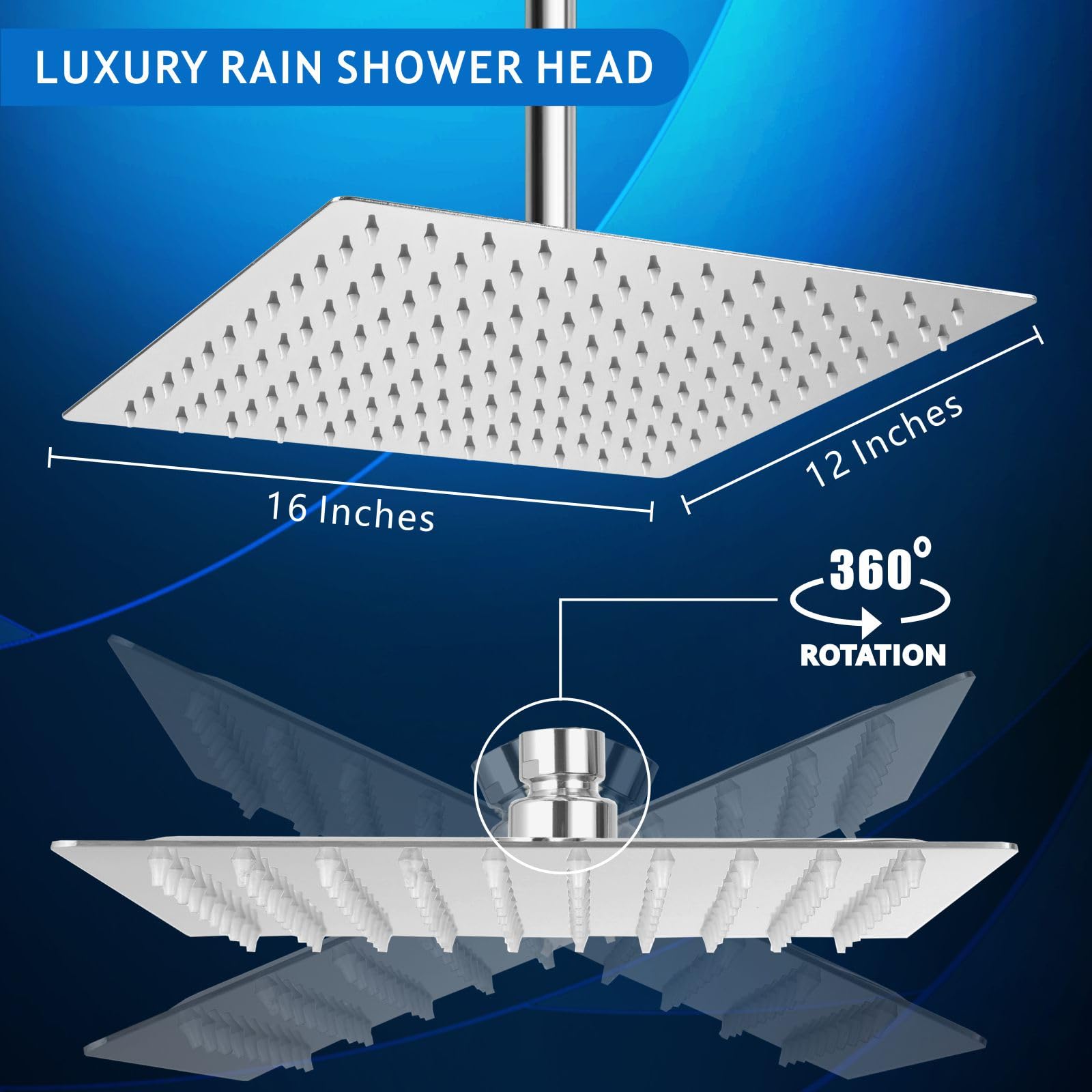 Voolan self-cleaning silicone jets with 216 tips resist lime scale.