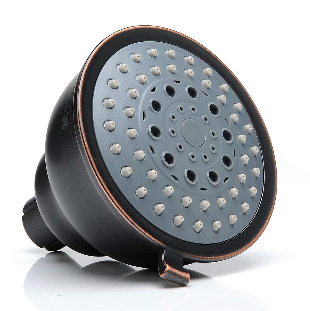 Voolan showerhead with extra filters helps maintain water quality during use.