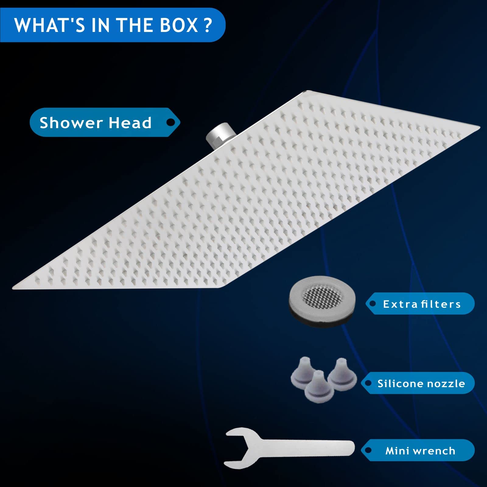 Voolan universal ceiling or wall mount provides flexible installation options