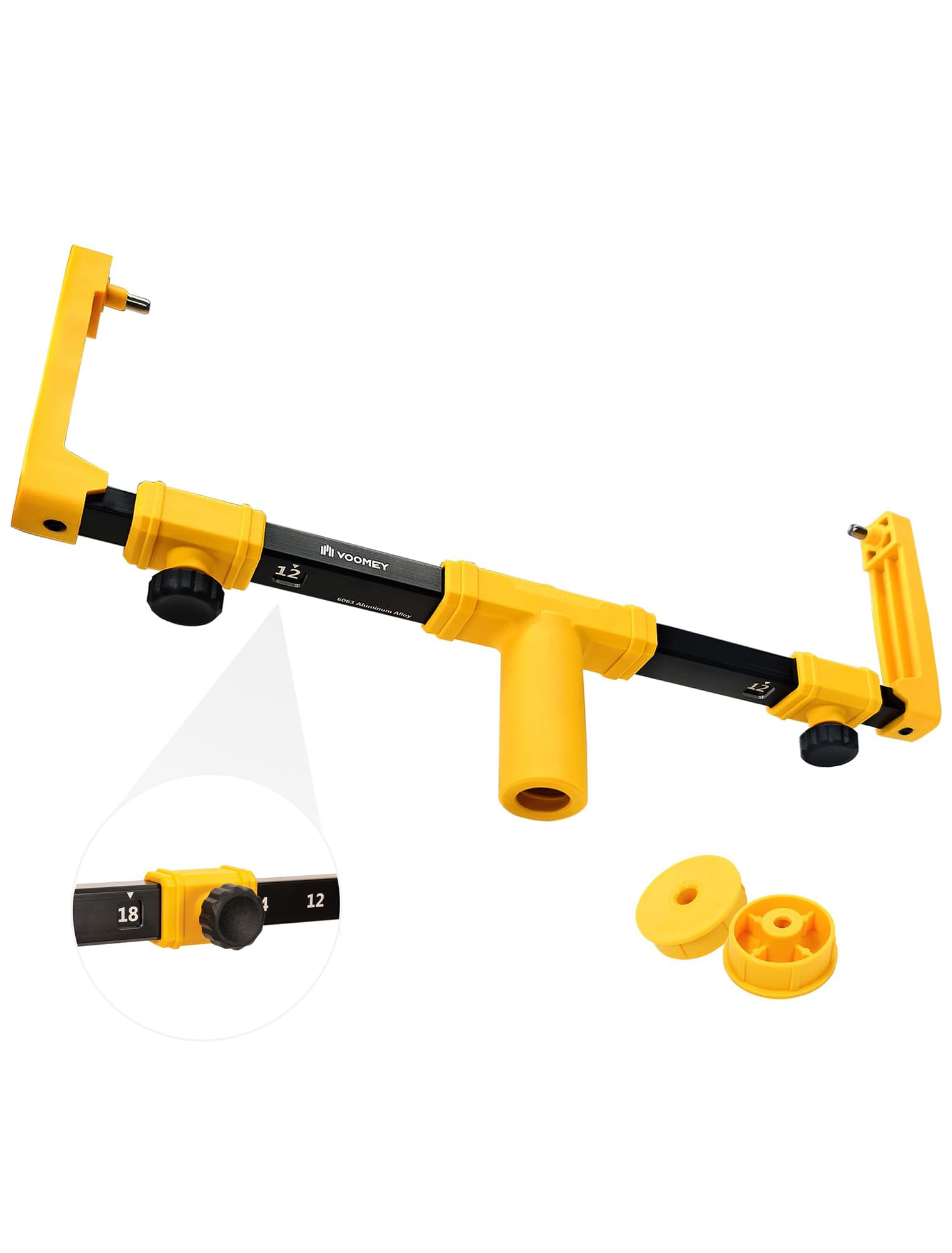 Voomey 18-inch paint roller frame shown for adjustable sizing.