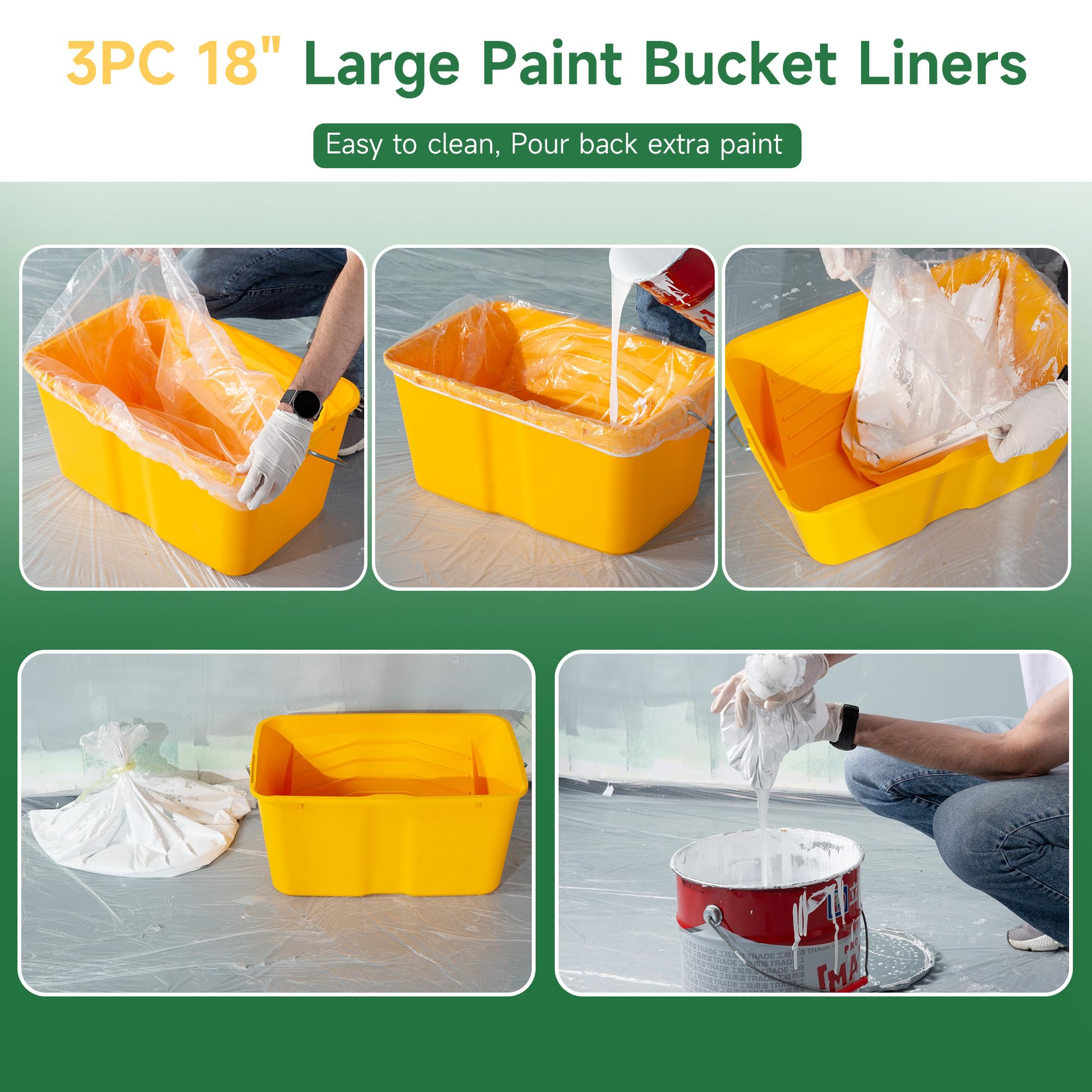 Voomey compact 4 inch roller supports precise touch ups in corners.