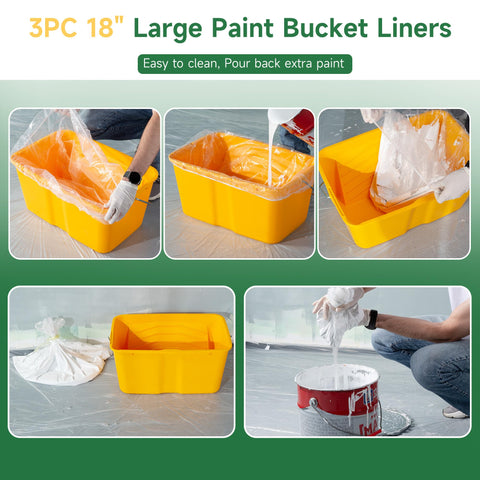 Voomey compact 4 inch roller supports precise touch ups in corners.