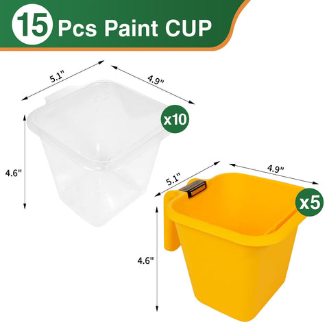 Voomey disposable pail liners simplify color changes and cleanup