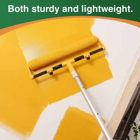 Voomey extension-pole compatibility lets you reach high surfaces.