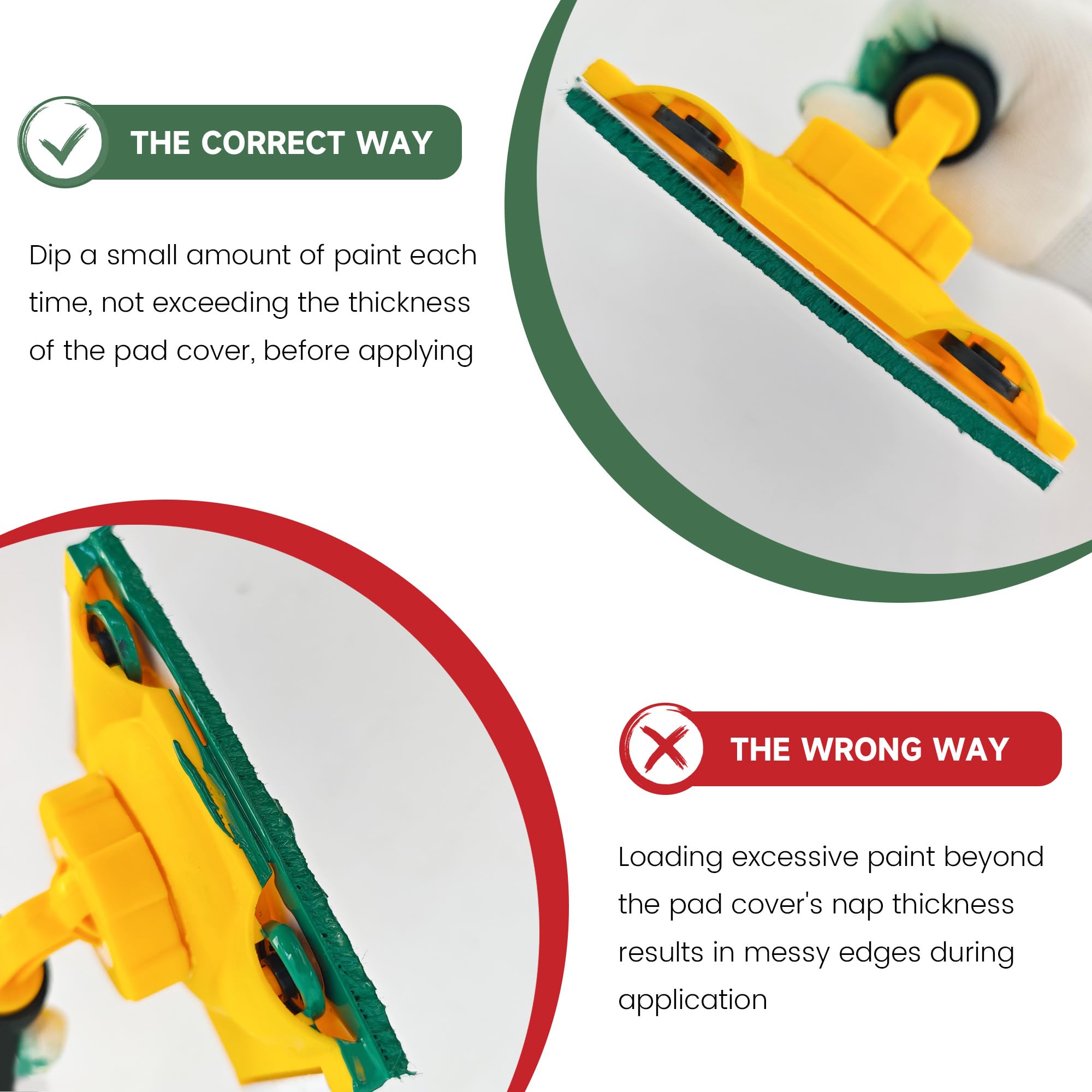 Voomey Paint Edger Kit suitable for walls and ceilings