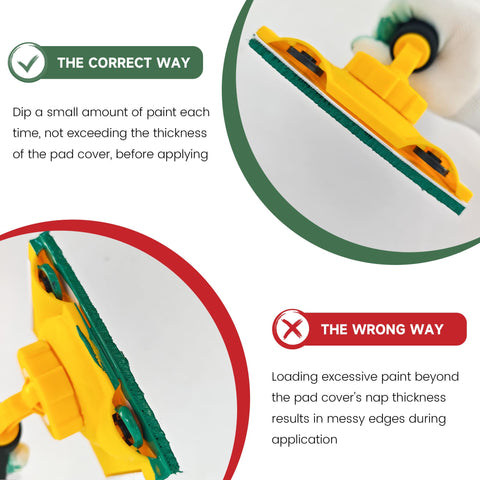 Voomey Paint Edger Kit suitable for walls and ceilings