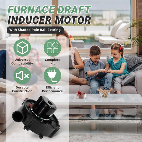 VORGENS 1014338 replacement kit image highlighting complete induction motor packaging.