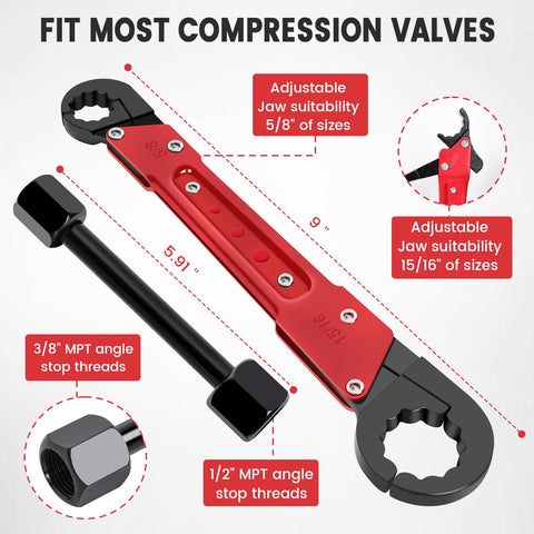 Vorhixa compression sleeve puller safely removes ferrules without wall damage.