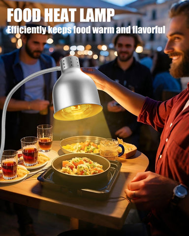 VORIGY 250W heat lamp bulb warm clear light suitable for bathrooms.