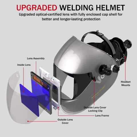 VORITO true-color vision enhances detail and reduces eye strain during precision welds.