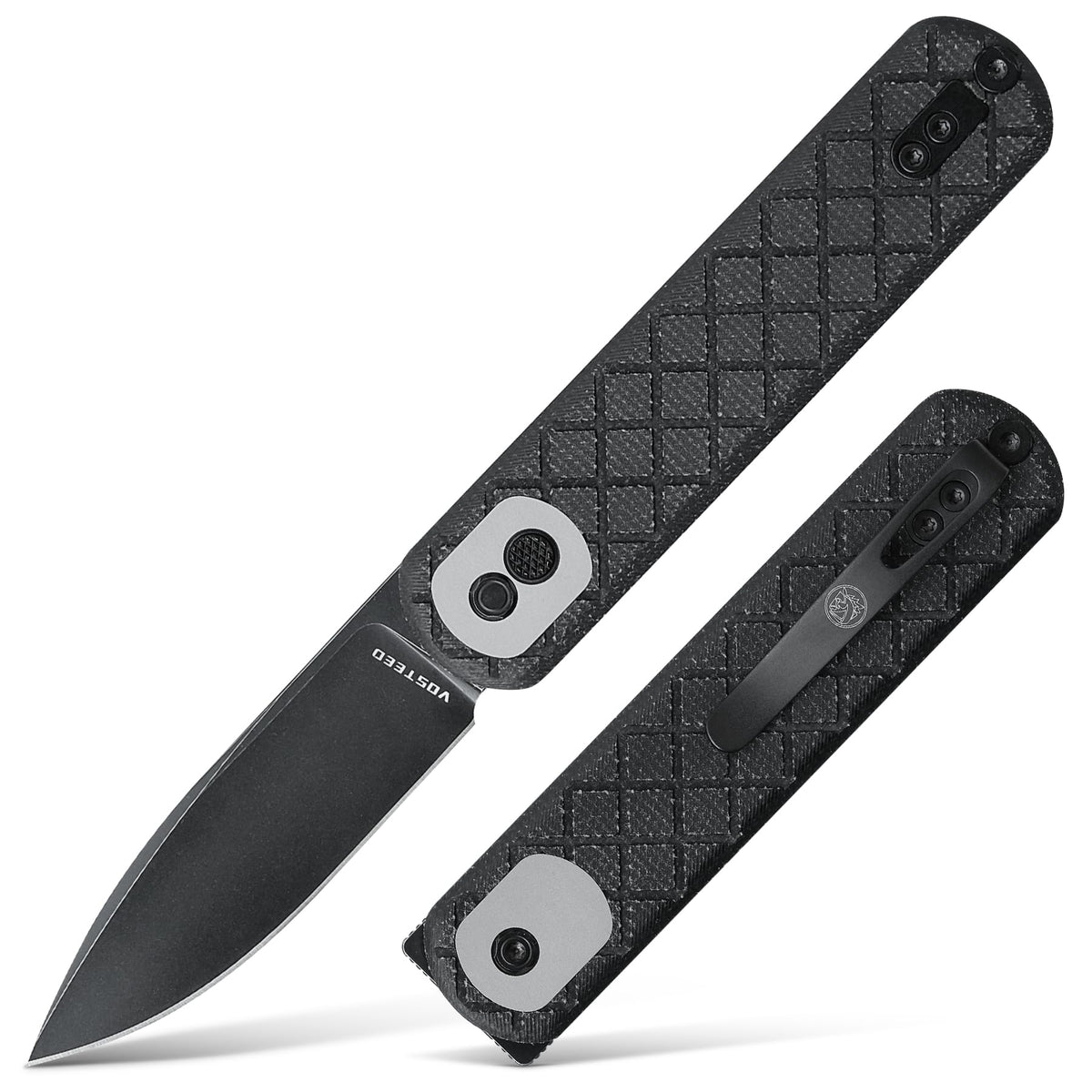 Vosteed Corgi blade closed for compact EDC carry.
