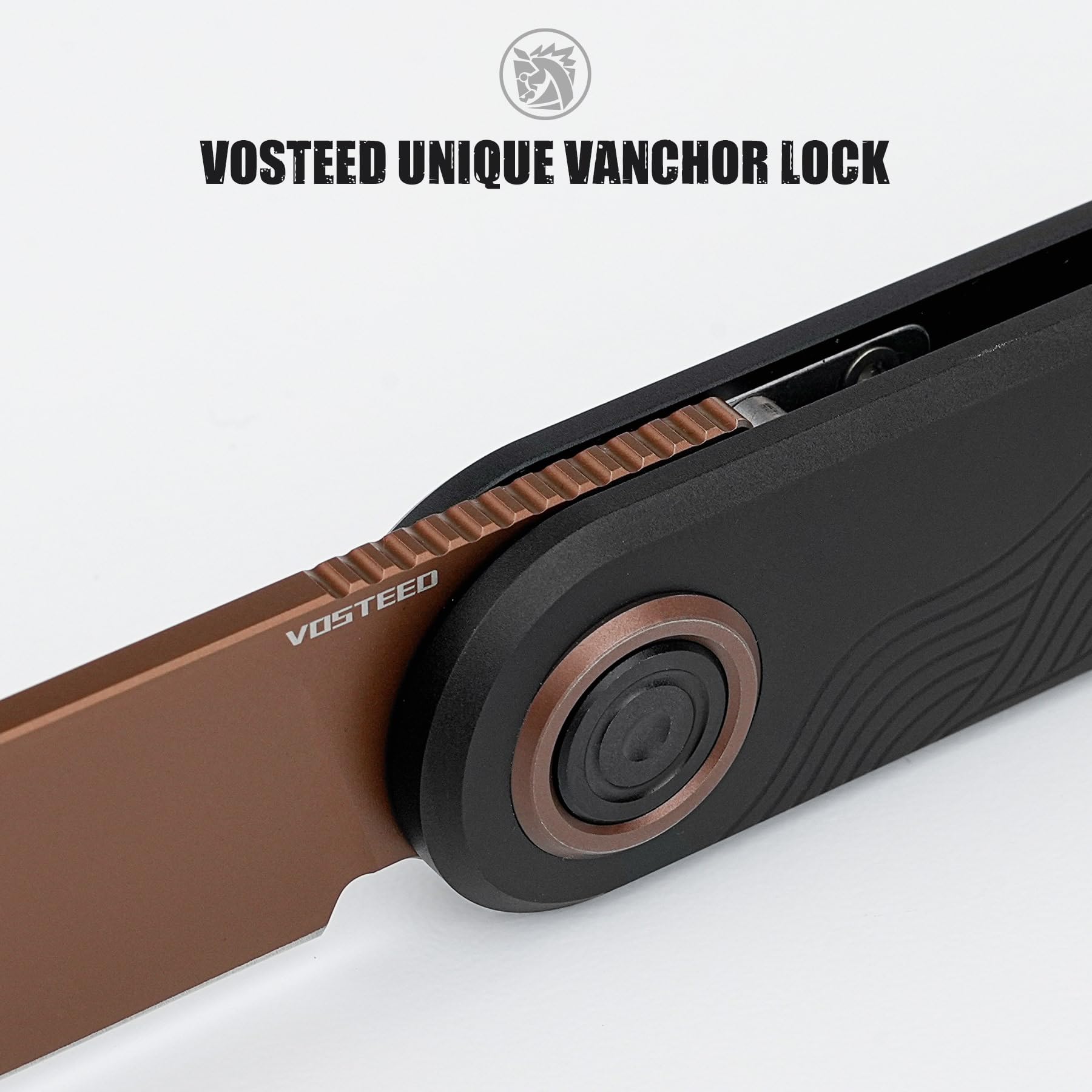 Vosteed Corgi V enlarged CNC button for easier access.