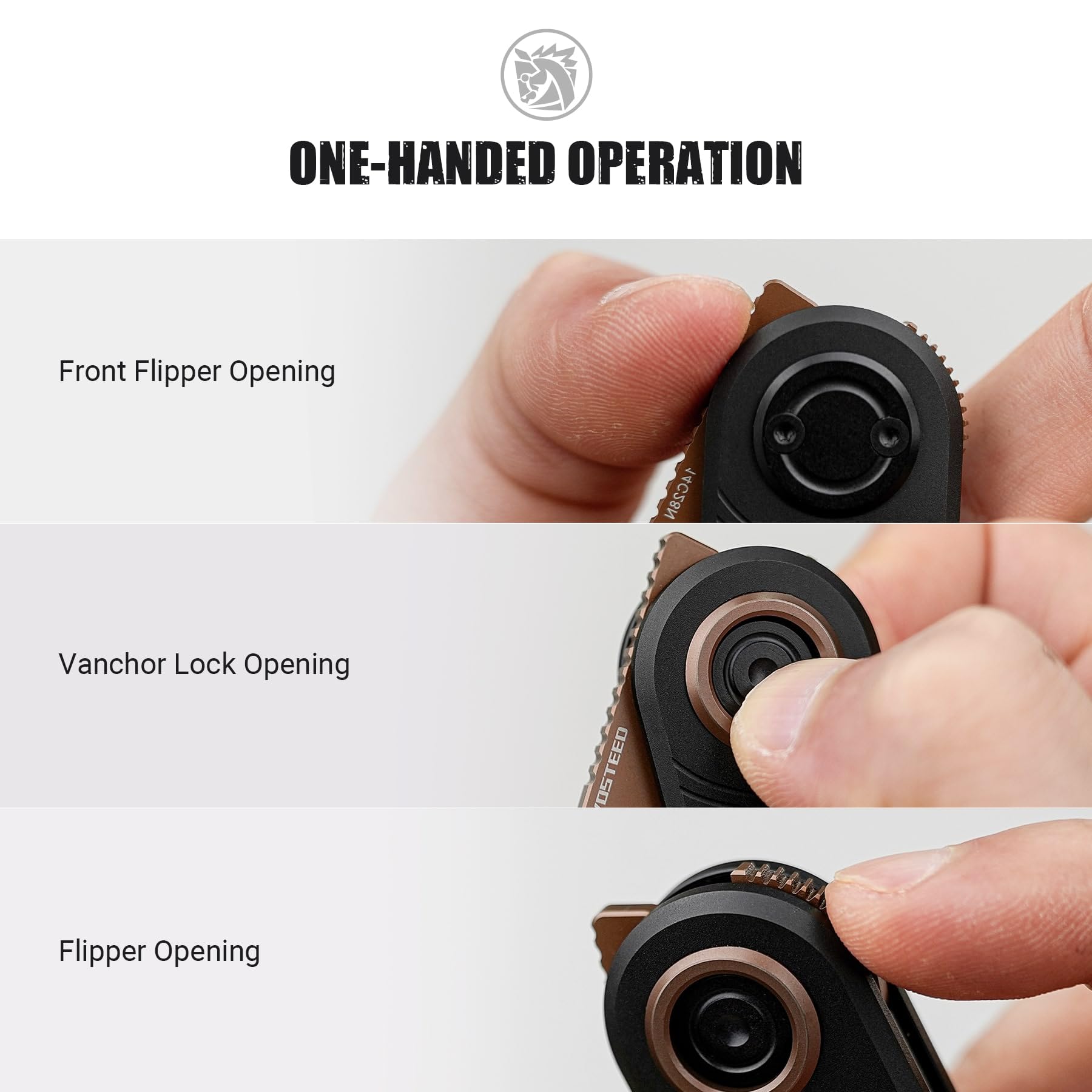 Vosteed Corgi V deep-carry clip offers secure concealment.