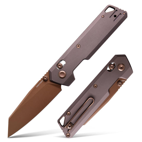 Vosteed Parallel 2-9 inch S35VN blade enables precise everyday cuts.