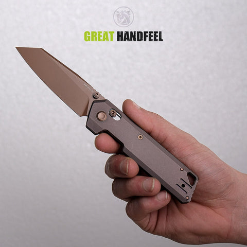 Vosteed Parallel reversible clip for ambidextrous carry access.