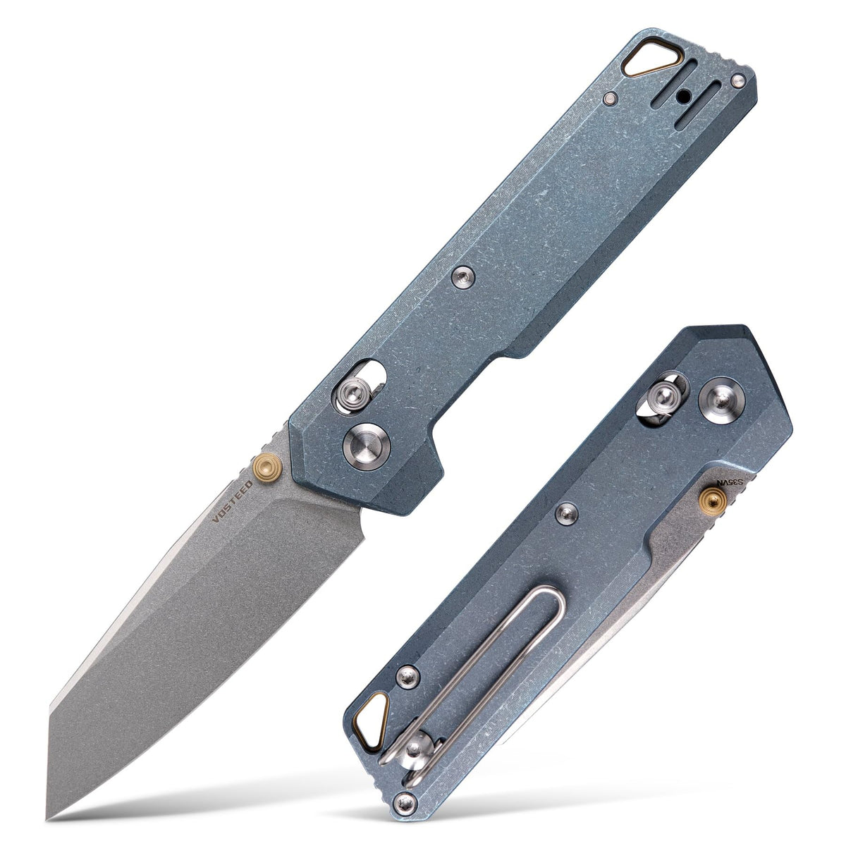 Vosteed Parallel Ultra-Thin EDC knife with 2.9-inch S35VN blade for precise everyday cuts.