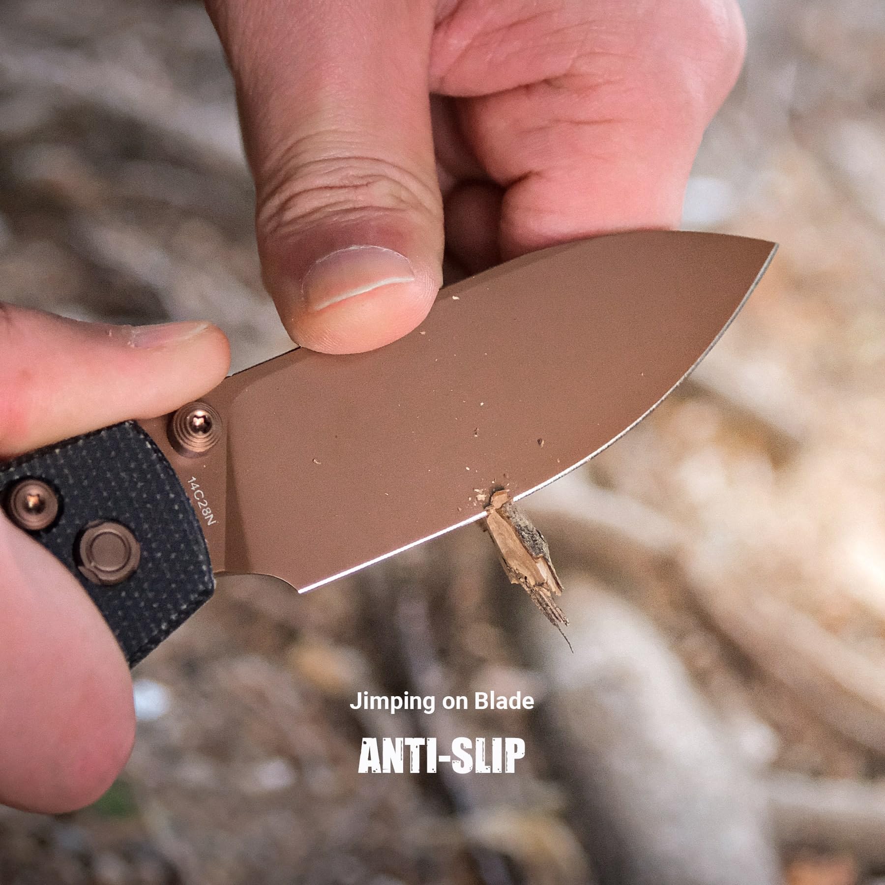 Vosteed Raccoon EDC knife for daily carry and outdoor use.