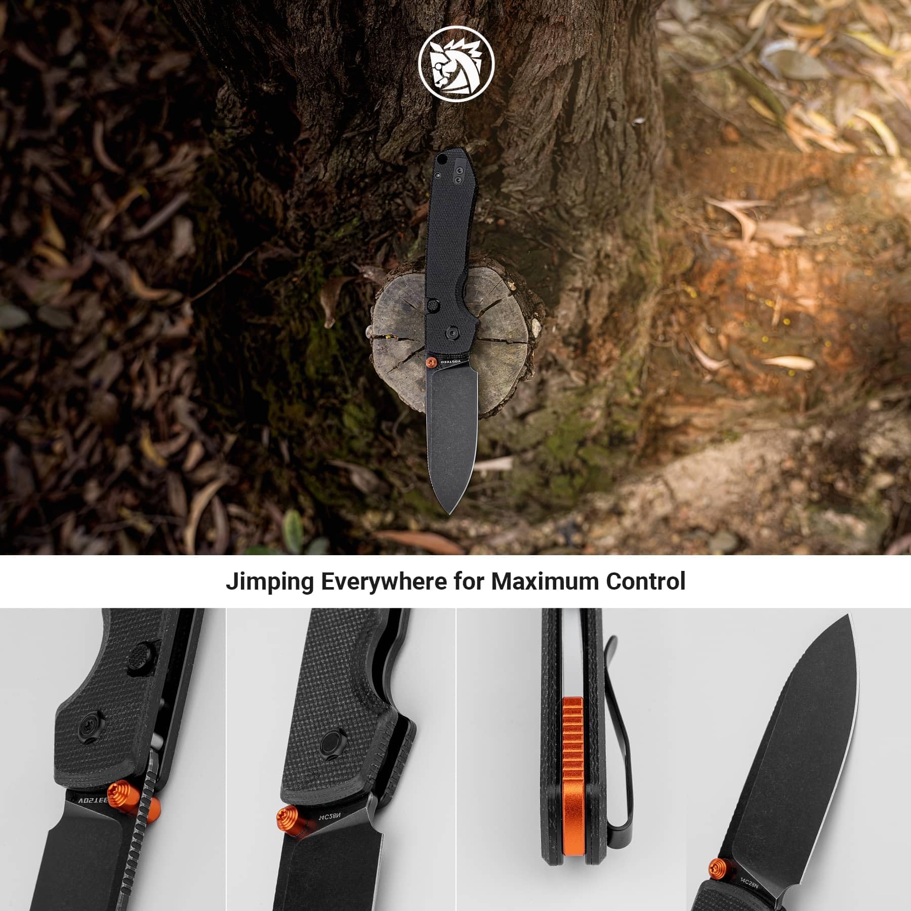Vosteed Raccoon2.0 clip-pocket carry for secure everyday use.