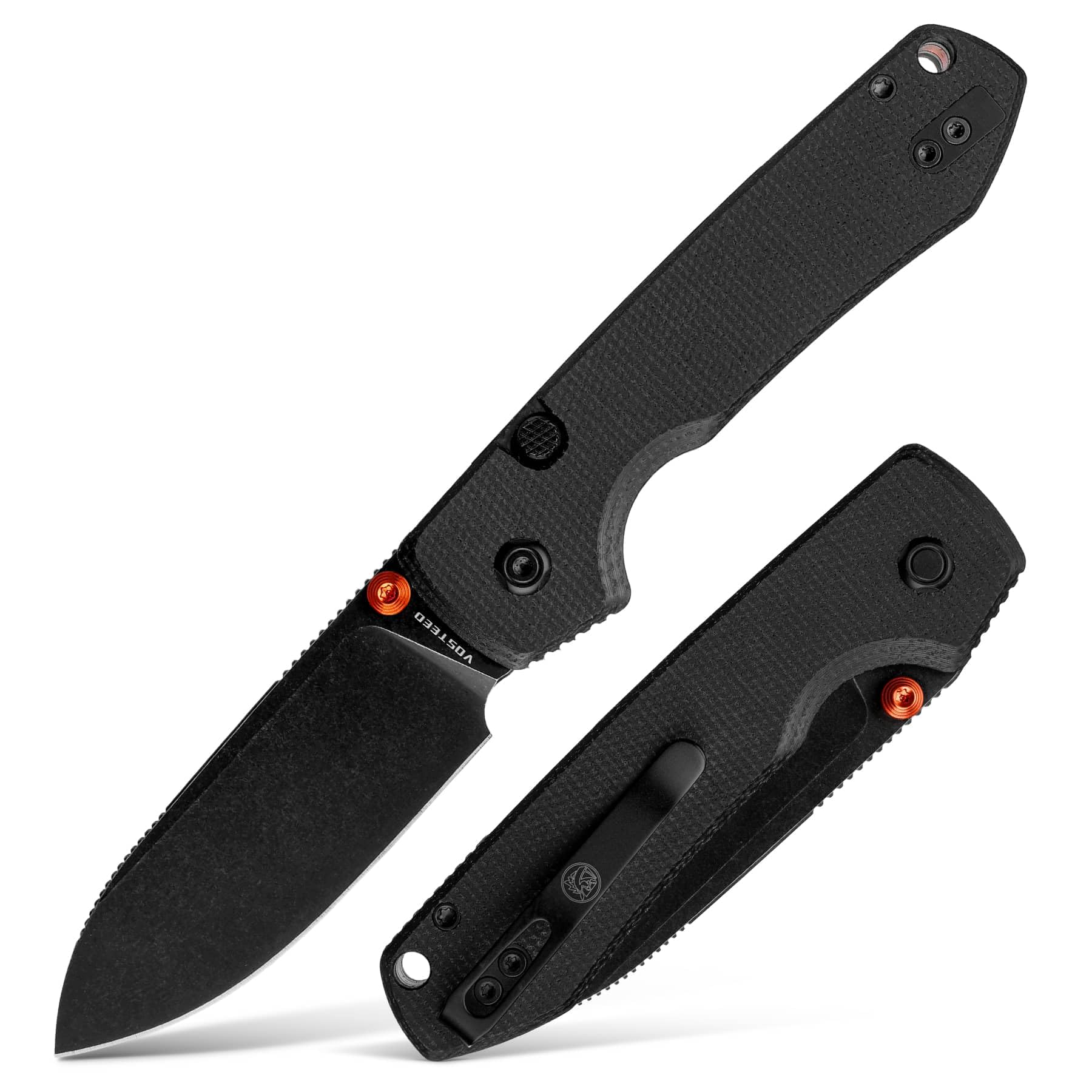 Vosteed Raccoon2.0 in closed position for low-profile everyday carry.
