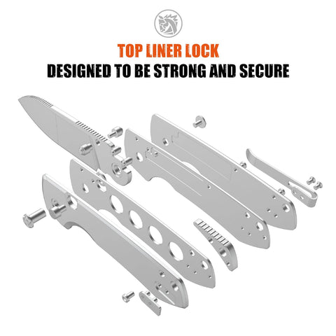Vosteed Raccoon2.0 dual stop pins provide stable lockup.