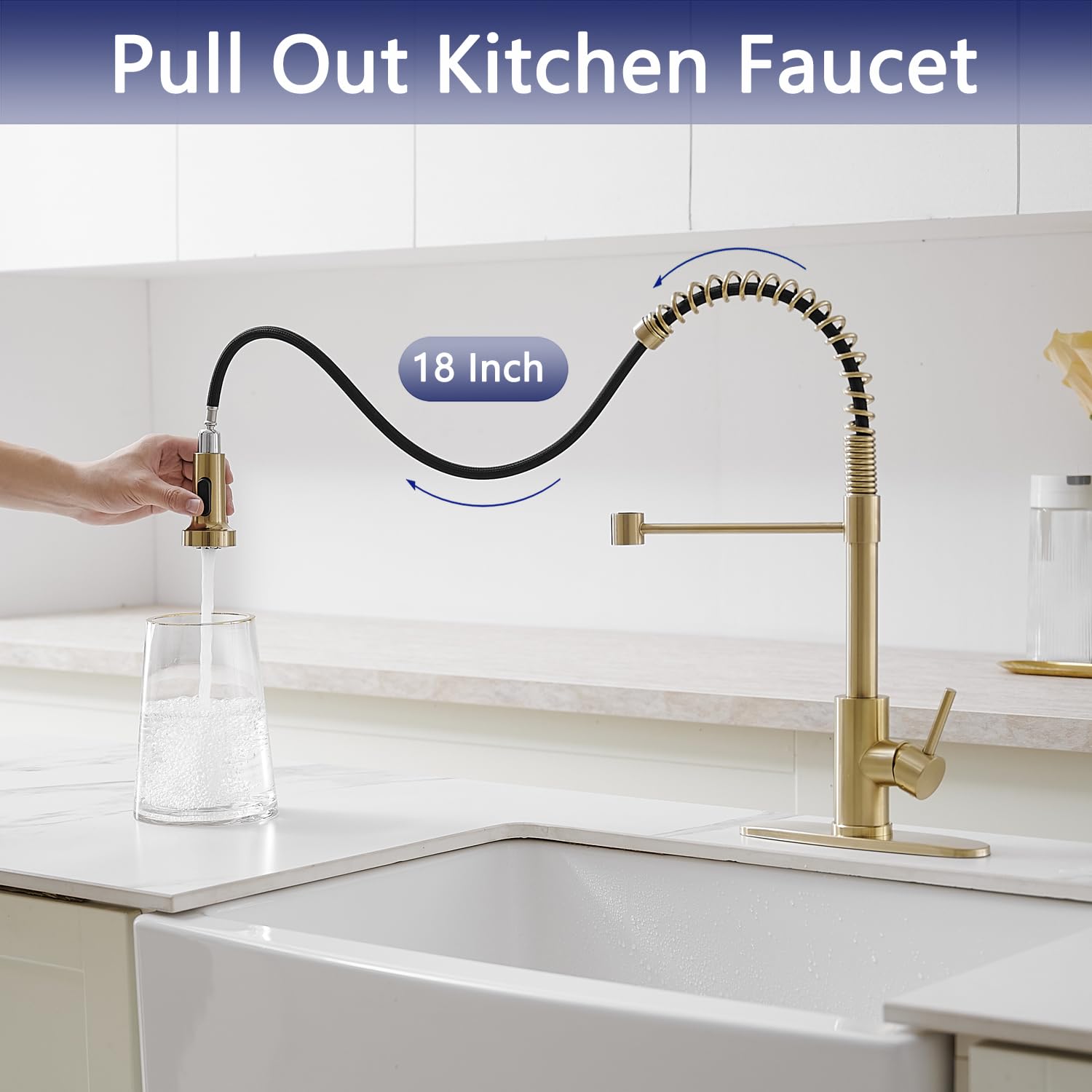 VOTON braided hose with filter screen reduces impurities and leaks