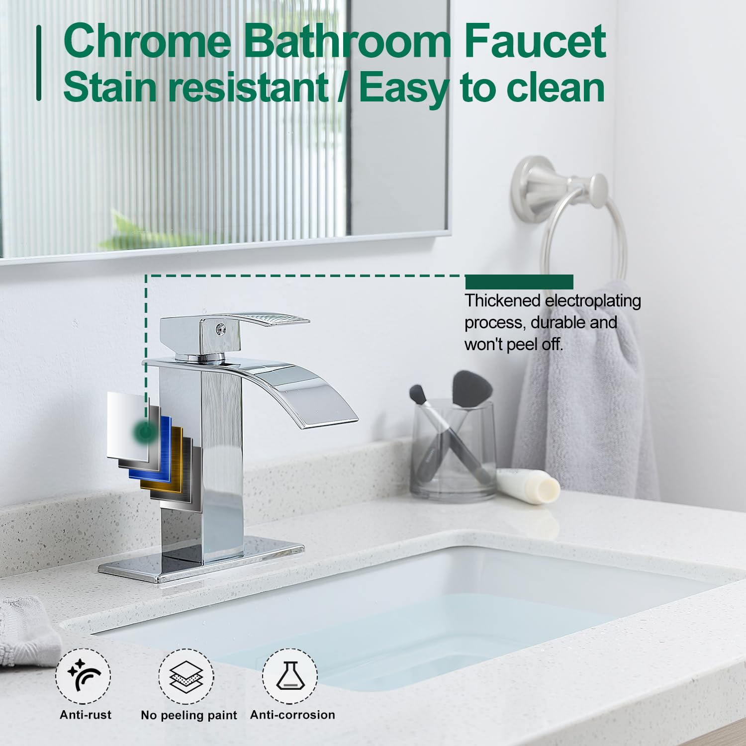 VOTON pop-up drain simplifies installation and cleaning