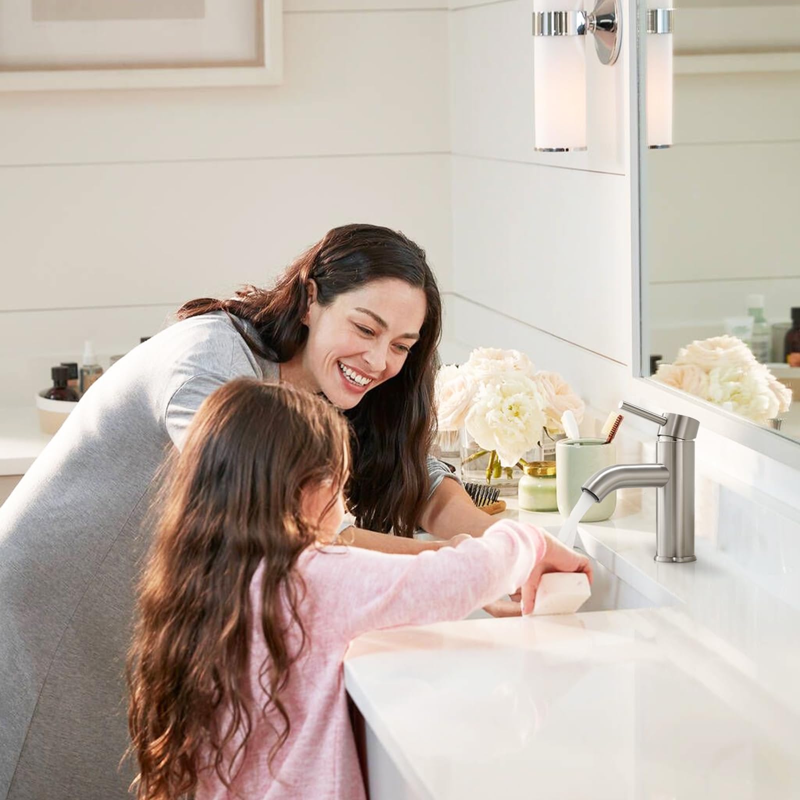 VOTON deck plate supports 1-hole or 3-hole sinks with ease