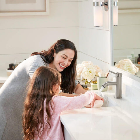VOTON deck plate supports 1-hole or 3-hole sinks with ease