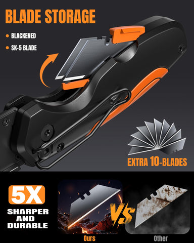 VOTREK 4-in-1 multitool belt clip on-the-go convenience for pockets and belts