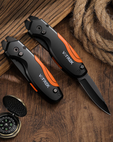 VOTREK multitool in outdoor use highlighting versatility for DIY and camping