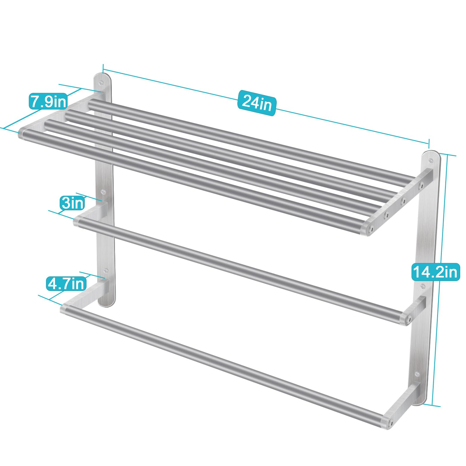 VOTZAAQ easy installation hardware simplifies mounting and setup