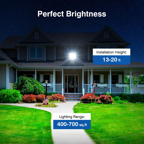 VowelsOne motion-sensor lighting detects movement to adjust brightness.