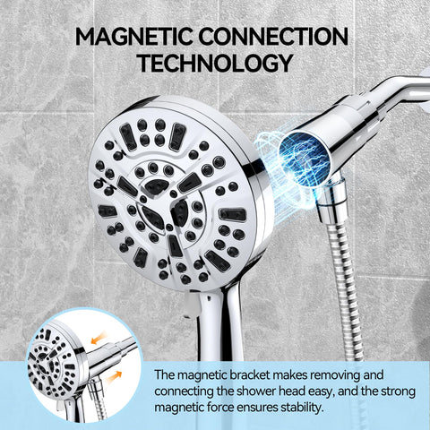 VOXON ten-function handheld spray offers versatile daily shower options.