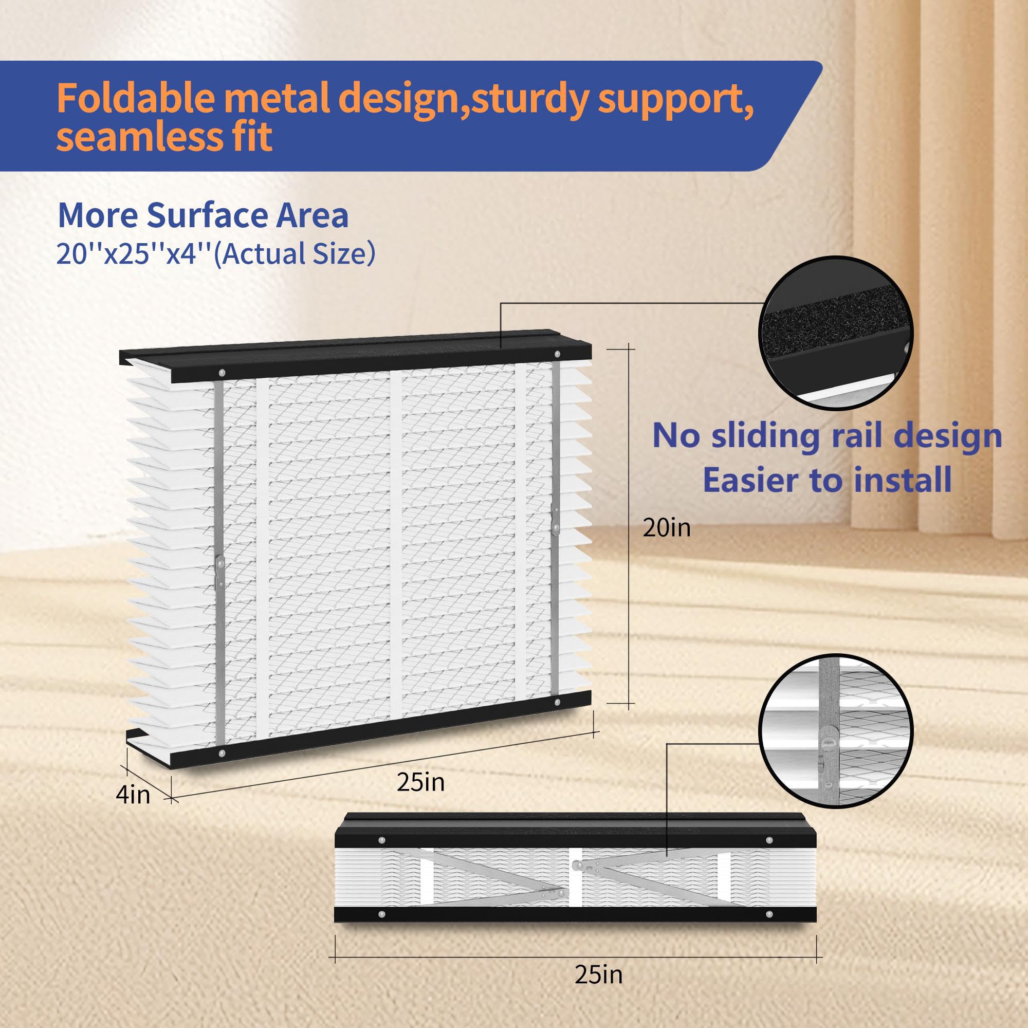 VOYAR 210 MERV 11 filters dust, pollen, and pet dander