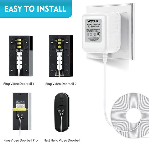 Wide compatibility with Ring, Nest, Wyze, Eufy and more