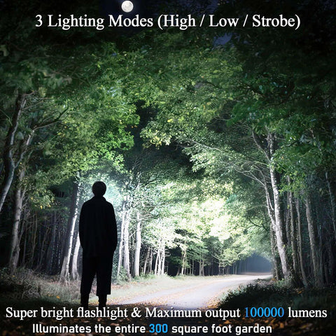 Voylite flashlight with USB-C charging enables quick recharges on the trail.
