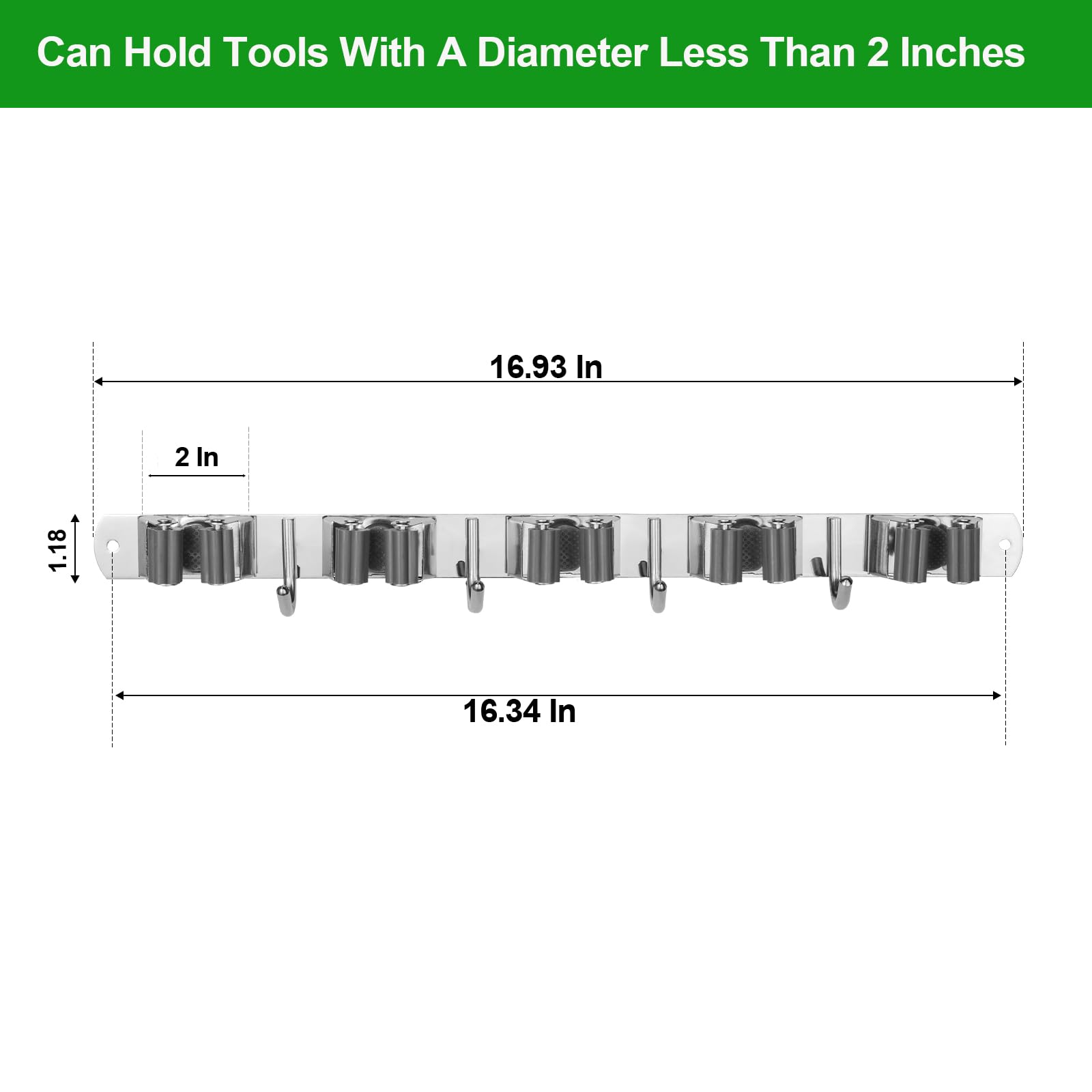 voze screw installation option provides strong grip on outdoor or rough walls