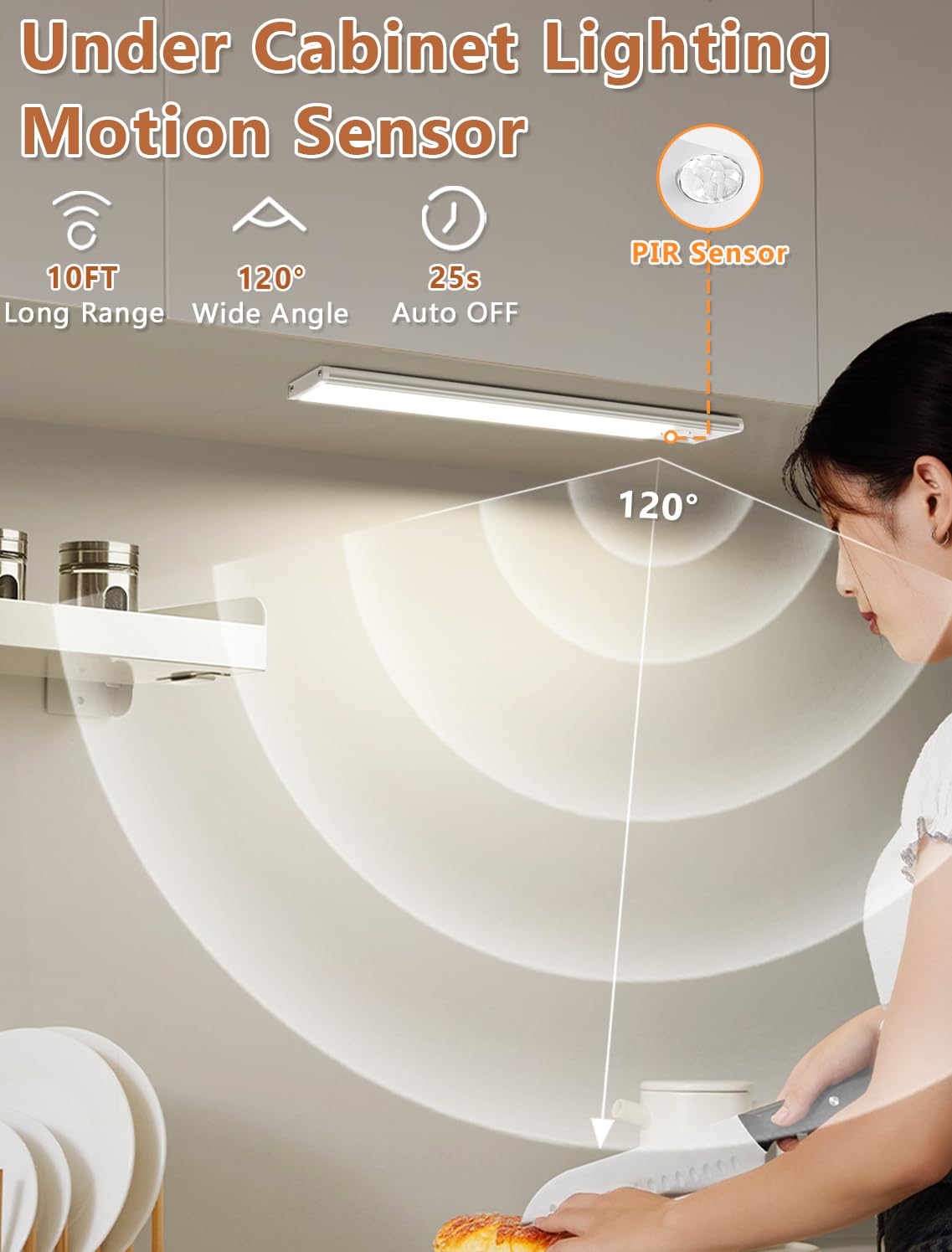 VOZUJI 6000K true white LEDs deliver accurate color