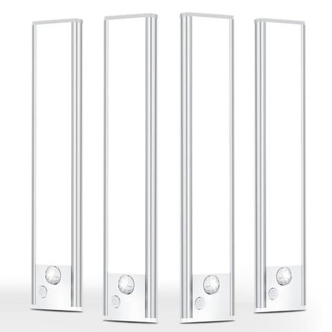 VOZUJI 8-inch under-cabinet light with seamless dimming on a kitchen counter