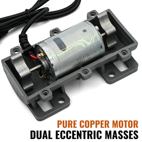 VQP dual-gear vibration motor assembly illustrating robust motion