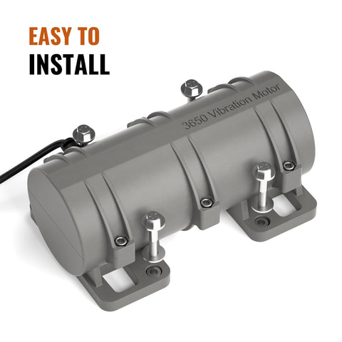 VQP mounting bracket with holes enabling quick installation