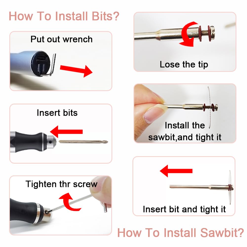 VQVYBXN easy bit changes for quick switches during crafting.