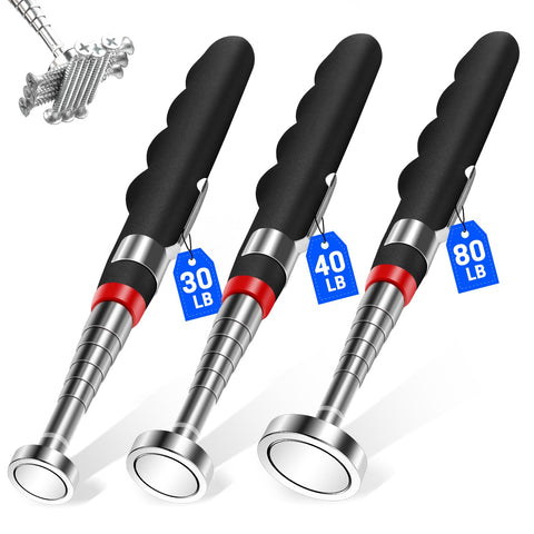 VSKIZ telescoping magnetic pickup tool extended to reach tight spaces.