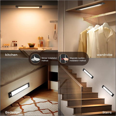 VST night mode provides dim, motion-activated lighting in dark spaces