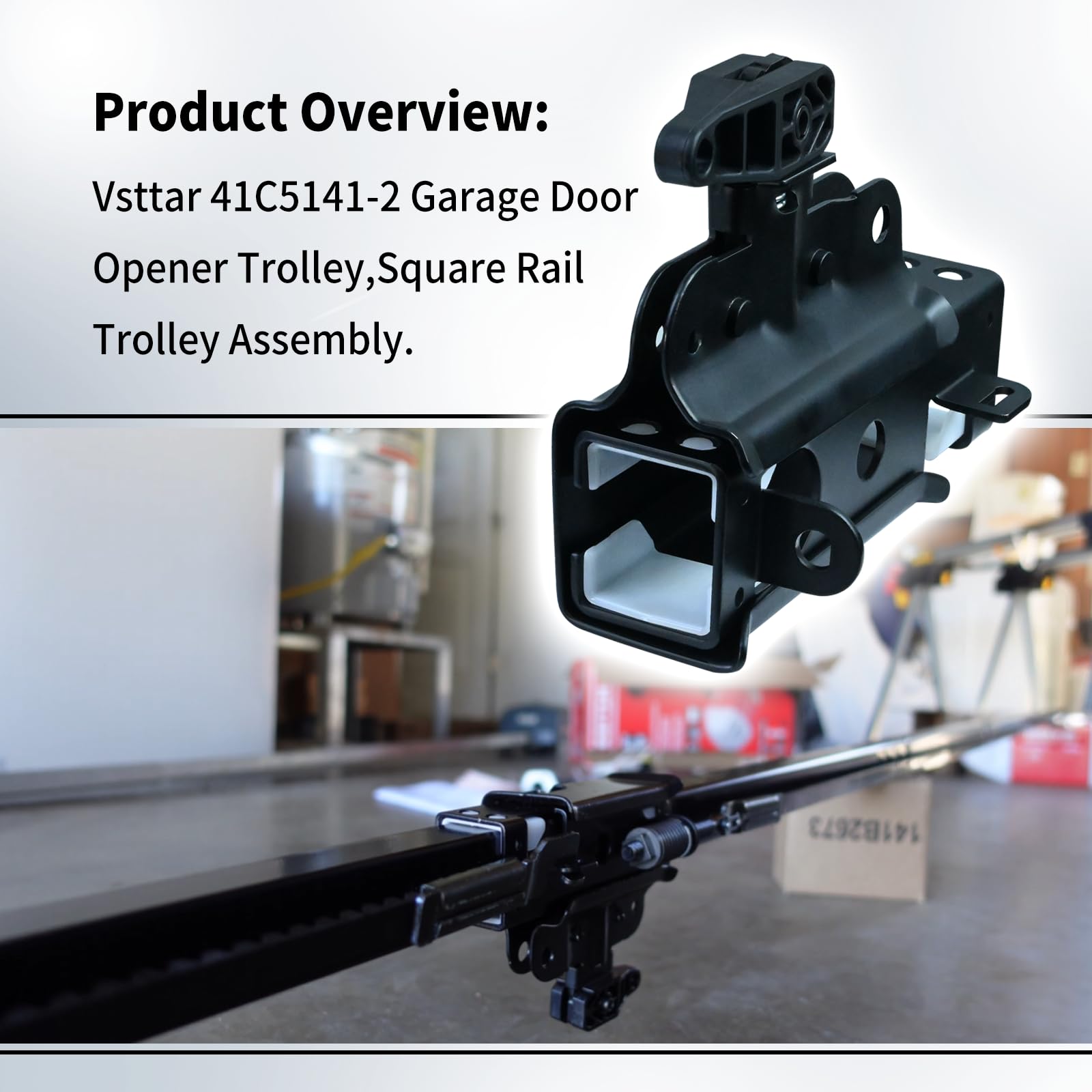 Square rail track assembly by Vsttar for reliable alignment