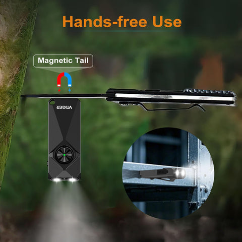 VTIGER K1 back clip enables hats or headwear for hands-free use