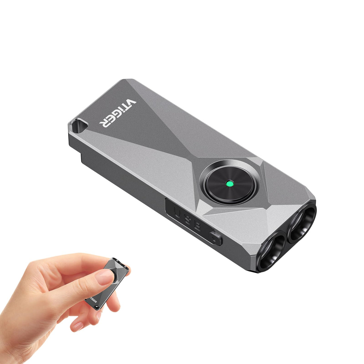 VTIGER K1 beam-800-lumens showcases bright light for night tasks