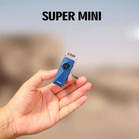 The flat design of VTIGER K1 offers comfortable grip and pocket-friendly carry.