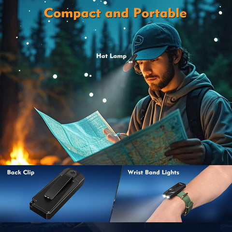 VTIGER K1 USB-C rechargeable flashlight with long runtime.