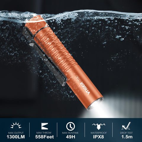 VTIGER T1A tail switch for quick brightness control during night tasks
